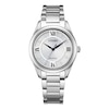 Thumbnail Image 0 of Ladies' Citizen Eco-Drive® Fiore Diamond Accent Watch with Silver-Tone Dial (Model: EM0870-58A)