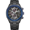 Thumbnail Image 0 of Men's Citizen Eco-Drive® Drive Black IP Chronograph Watch with Textured Black Dial (Model: CA0438-52E)