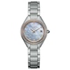 Thumbnail Image 0 of Ladies' Citizen Eco-Drive® Silhouette Crystal Accent Two-Tone Watch with Mother-of-Pearl Dial (Model: EW2556-59Y)