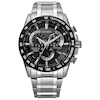 Men's Citizen Eco-Drive® Perpetual Chrono A-T Super Titanium™ Watch with Black Dial (Model: CB5908-57E)