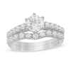 1.45 CT. T.W. Diamond Bridal Set in 10K White Gold