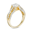 Thumbnail Image 2 of 1.45 CT. T.W. Diamond Scallop Edge Engagement Ring in 10K Gold