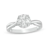 1.00 CT. T.W. Diamond Split Shank Engagement Ring in 14K White Gold (J/I3)