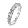 0.30 CT. T.W. Diamond Beaded Frame Anniversary Band in 10K Gold