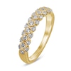 Thumbnail Image 2 of 0.30 CT. T.W. Diamond Beaded Frame Anniversary Band in 10K Gold