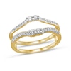 Thumbnail Image 1 of 0.29 CT. T.W. Diamond Contour Solitaire Enhancer in 14K Gold