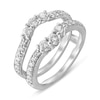 Thumbnail Image 3 of 0.69 CT. T.W. Diamond Vintage-Style Solitaire Enhancer in 14K White Gold