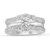 Thumbnail Image 4 of 0.69 CT. T.W. Diamond Vintage-Style Solitaire Enhancer in 14K White Gold