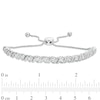 Thumbnail Image 2 of 0.45 CT. T.W. Diamond Cascading Bolo Bracelet in 10K White Gold - 9.5"