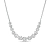 Thumbnail Image 0 of 3.00 CT. T.W. Diamond Frame Line Necklace in 10K White Gold