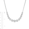 Thumbnail Image 2 of 3.00 CT. T.W. Diamond Frame Line Necklace in 10K White Gold