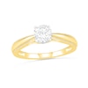 Thumbnail Image 1 of 0.62 CT. T.W. Diamond Solitaire Vintage-Style Engagement Ring in 14K Gold (I/I2)