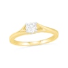 Thumbnail Image 1 of 0.37 CT. T.W. Diamond Solitaire Split Shank Engagement Ring in 10K Gold (J/I3)