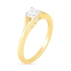 Thumbnail Image 2 of 0.37 CT. T.W. Diamond Solitaire Split Shank Engagement Ring in 10K Gold (J/I3)