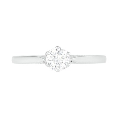 0.45 CT. T.W. Diamond Solitaire Engagement Ring in 10K Gold (J/I3