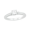 Thumbnail Image 0 of 0.45 CT. T.W. Princess-Cut Diamond Solitaire Engagement Ring in 10K White Gold (J/I3)