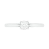 Thumbnail Image 2 of 0.45 CT. T.W. Princess-Cut Diamond Solitaire Engagement Ring in 10K White Gold (J/I3)