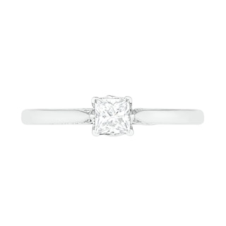 0.45 CT. T.W. Princess-Cut Diamond Solitaire Engagement Ring in 10K Gold (J/I3