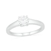 Thumbnail Image 0 of 0.65 CT. T.W. Diamond Solitaire Engagement Ring in 14K White Gold (I/I2)