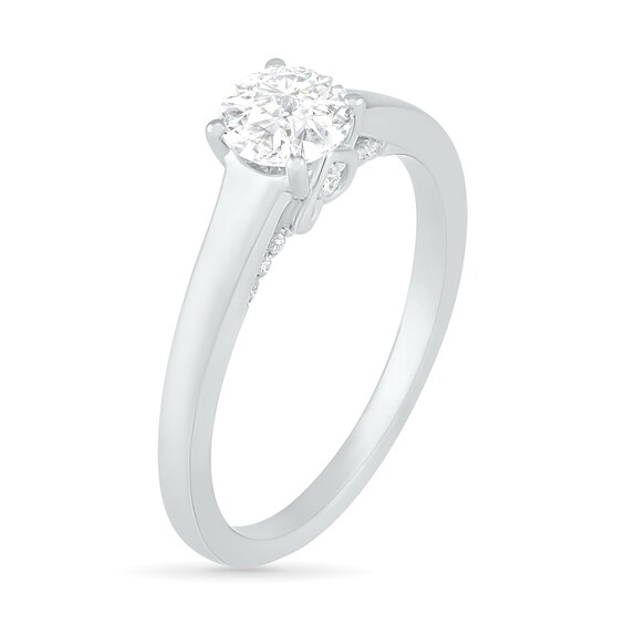 0.65 CT. T.W. Diamond Solitaire Engagement Ring in 14K Gold (I/I2