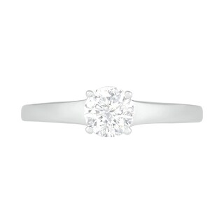 0.65 CT. T.W. Diamond Solitaire Engagement Ring in 14K Gold (I/I2