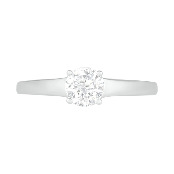 0.65 CT. T.W. Diamond Solitaire Engagement Ring in 14K Gold (I/I2