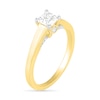 0.65 CT. T.W. Princess-Cut Diamond Solitaire Engagement Ring in 14K Gold (I/I2)