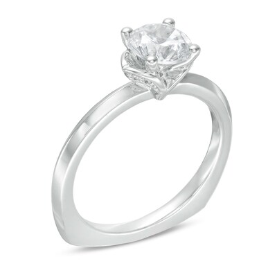 Kleinfeld® 0.98 CT. T.W. Diamond Solitaire Engagement Ring in 14K White Gold