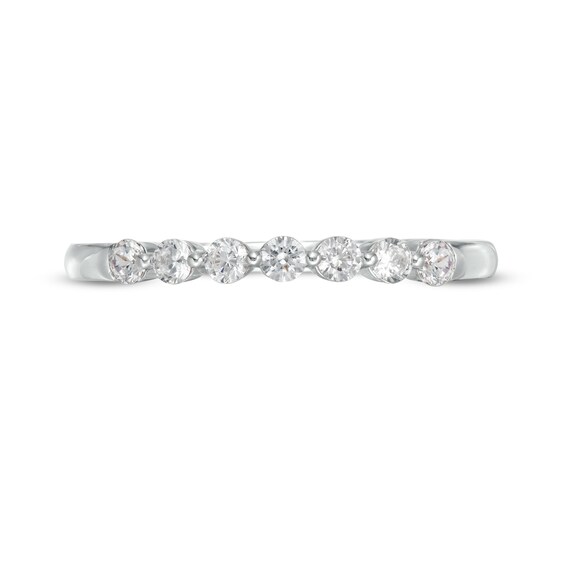 0.23 CT. T.W. Diamond Seven Stone Anniversary Band in 10K Gold