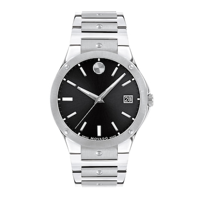 Men's Movado SE Sports Edition Watch with Black Dial (Model: 607541)