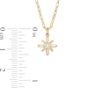 CT. Certified Canadian Diamond Solitaire True North Pendant in 10K Gold