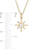 Thumbnail Image 3 of 0.24 CT. Certified Canadian Diamond Solitaire True North Pendant in 10K Gold - 20&quot; (I/I2)