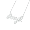 Thumbnail Image 1 of Diamond Accent "Angel" Necklace in Sterling Silver