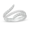 0.45 CT. T.W. Journey Diamond Bypass Ring in 10K White Gold