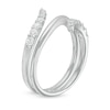 0.45 CT. T.W. Journey Diamond Bypass Ring in 10K White Gold