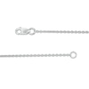 0.45 CT. T.W. Journey Diamond Sideways Bar Necklace in 10K White Gold