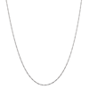 Thumbnail Image 0 of 1.0mm Singapore Chain Necklace in Solid 10K White Gold - 18"