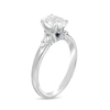 Thumbnail Image 2 of Vera Wang Love Collection 0.82 CT. T.W. Oval Diamond Engagement Ring in 14K White Gold