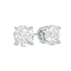 CT. T.W. Diamond Solitaire Stud Earrings in 10K White Gold