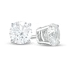 Thumbnail Image 1 of 1.70 CT. T.W. Diamond Solitaire Stud Earrings in 10K White Gold