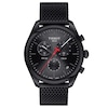 Thumbnail Image 0 of Men's Tissot PR 100 Black PVD Chronograph Mesh Watch with Black Dial  (Model: T101.417.33.051.00)