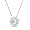 Thumbnail Image 1 of 1.00 CT. T.W. Diamond Frame Pendant in 10K White Gold