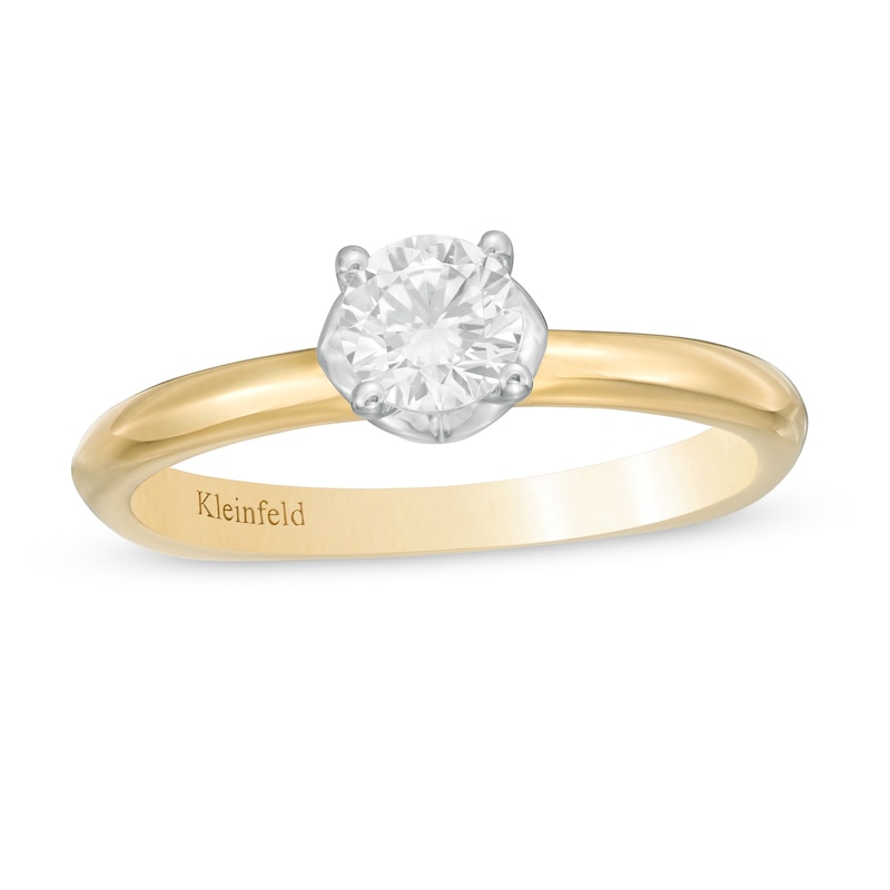 Kleinfeld® 0.48 CT. T.W. Diamond Solitaire Engagement Ring in 14K Two-Tone Gold (I/I1)