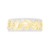 0.29 CT. T.W. Diamond Open Curlicue Ring in 10K Gold