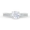 Vera Wang Love Collection 1.45 CT. T.W. Certified Diamond Frame Engagement Ring in 14K White Gold (I/SI2)