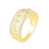 Thumbnail Image 2 of 0.29 CT. T.W. Diamond Ornate Ring in 10K Gold