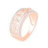 0.29 CT. T.W. Diamond Ornate Ring in 10K Rose Gold