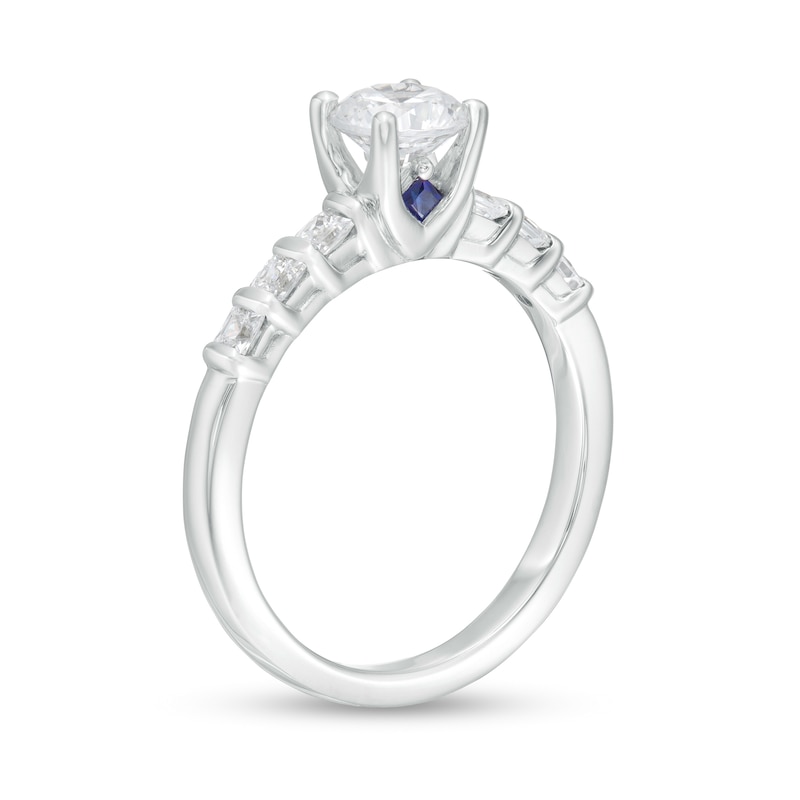 Vera Wang Love Collection 0.95 CT. T.W. Diamond Engagement Ring in 14K White Gold