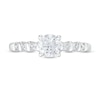 Thumbnail Image 3 of Vera Wang Love Collection 0.95 CT. T.W. Diamond Engagement Ring in 14K White Gold