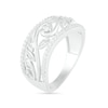 Thumbnail Image 1 of 0.29 CT. T.W. Diamond Vine Ring in 10K White Gold